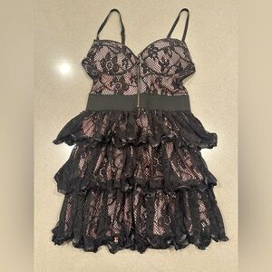 Rachael & Chloe Ruffled Corseted Dress *NWT*